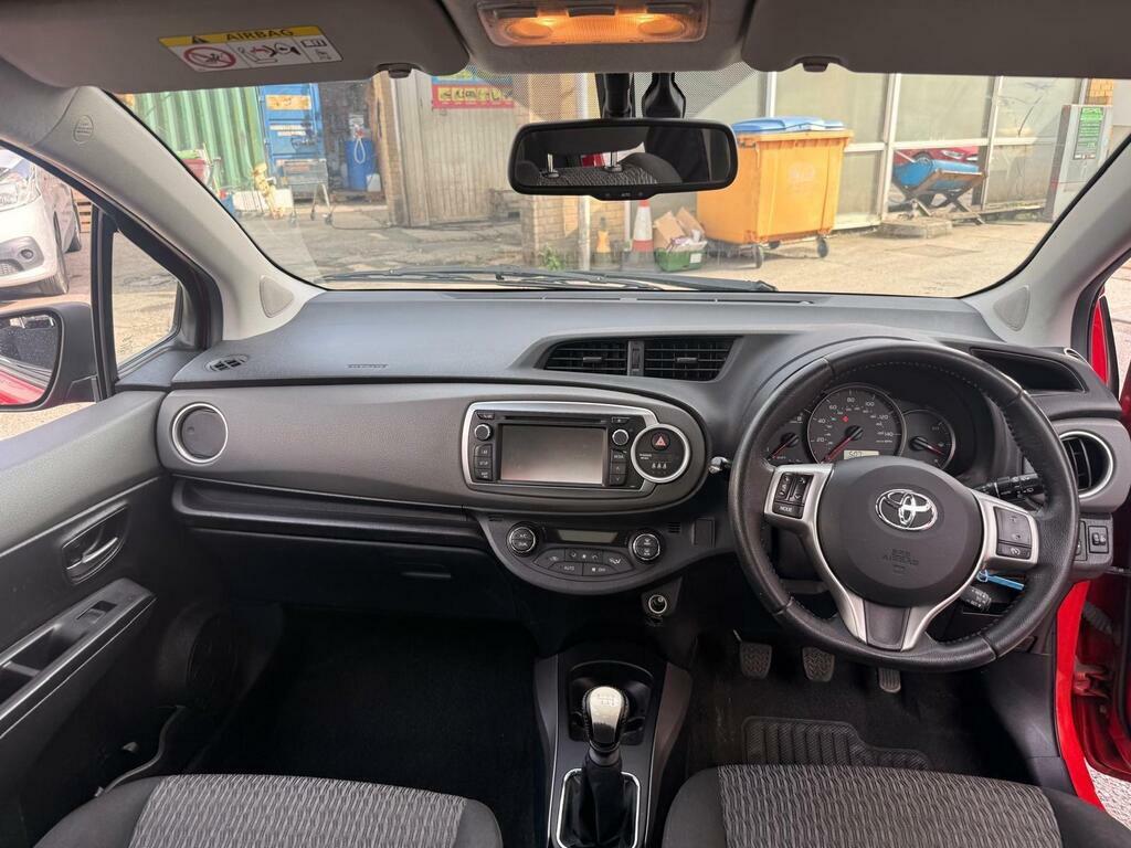 Toyota Yaris 1.33 Dual Vvt-i Icon Plus Euro 5 Red #12