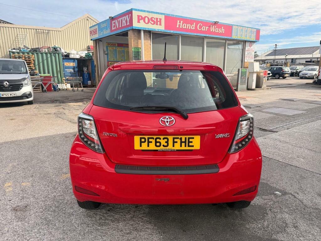 Toyota Yaris 1.33 Dual Vvt-i Icon Plus Euro 5 Red #6