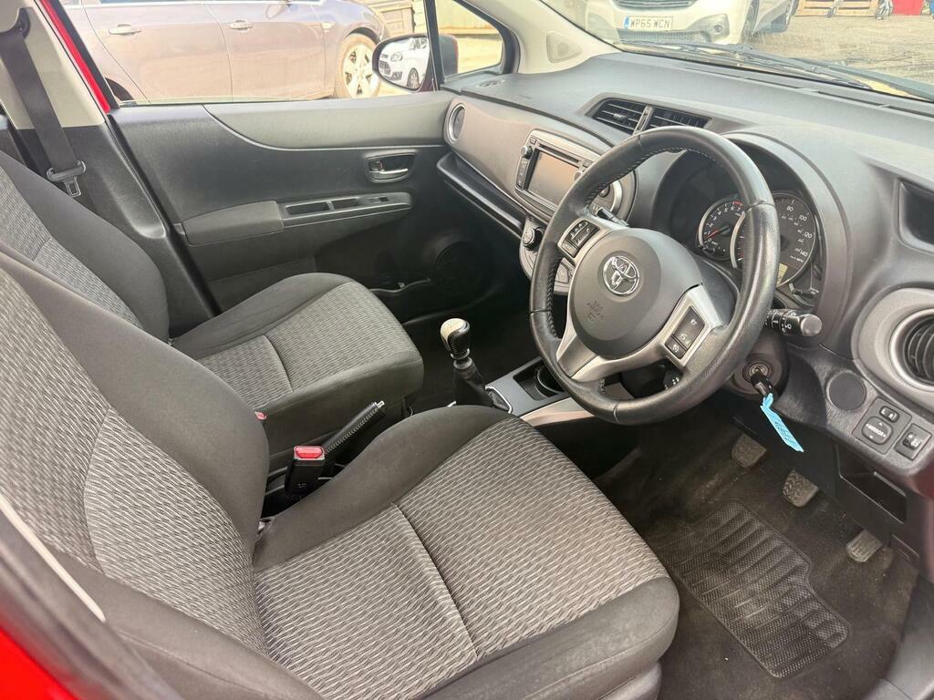 Toyota Yaris 1.33 Dual Vvt-i Icon Plus Euro 5 Red #13
