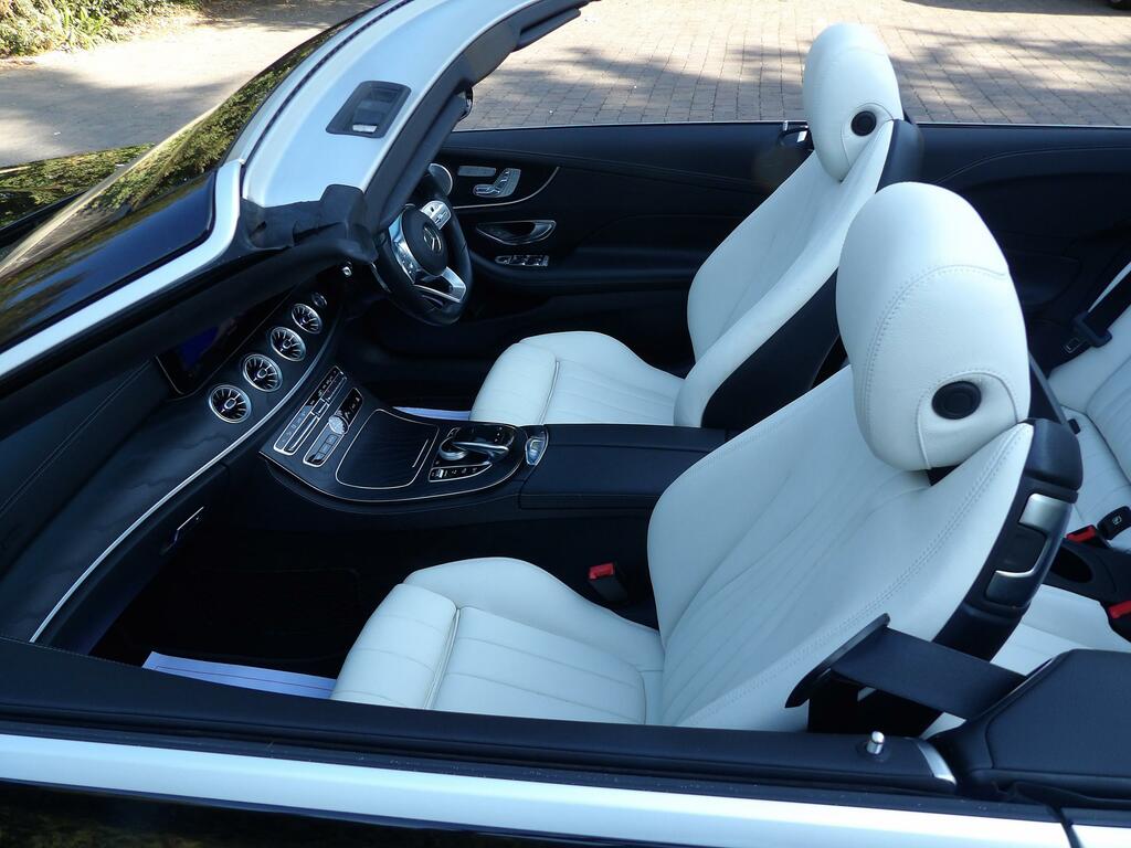 Mercedes-Benz E Class 2.0 E220d Amg Line Cabriolet G-tronic Black #4