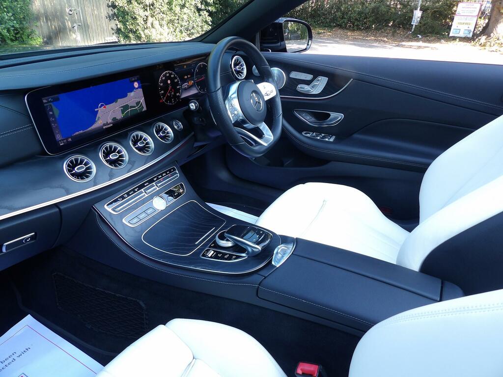 Mercedes-Benz E Class 2.0 E220d Amg Line Cabriolet G-tronic Black #5