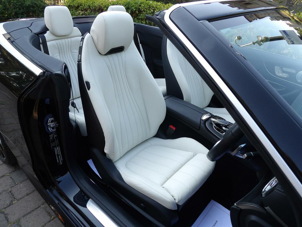 Mercedes-Benz E Class 2.0 E220d Amg Line Cabriolet G-tronic Black #6