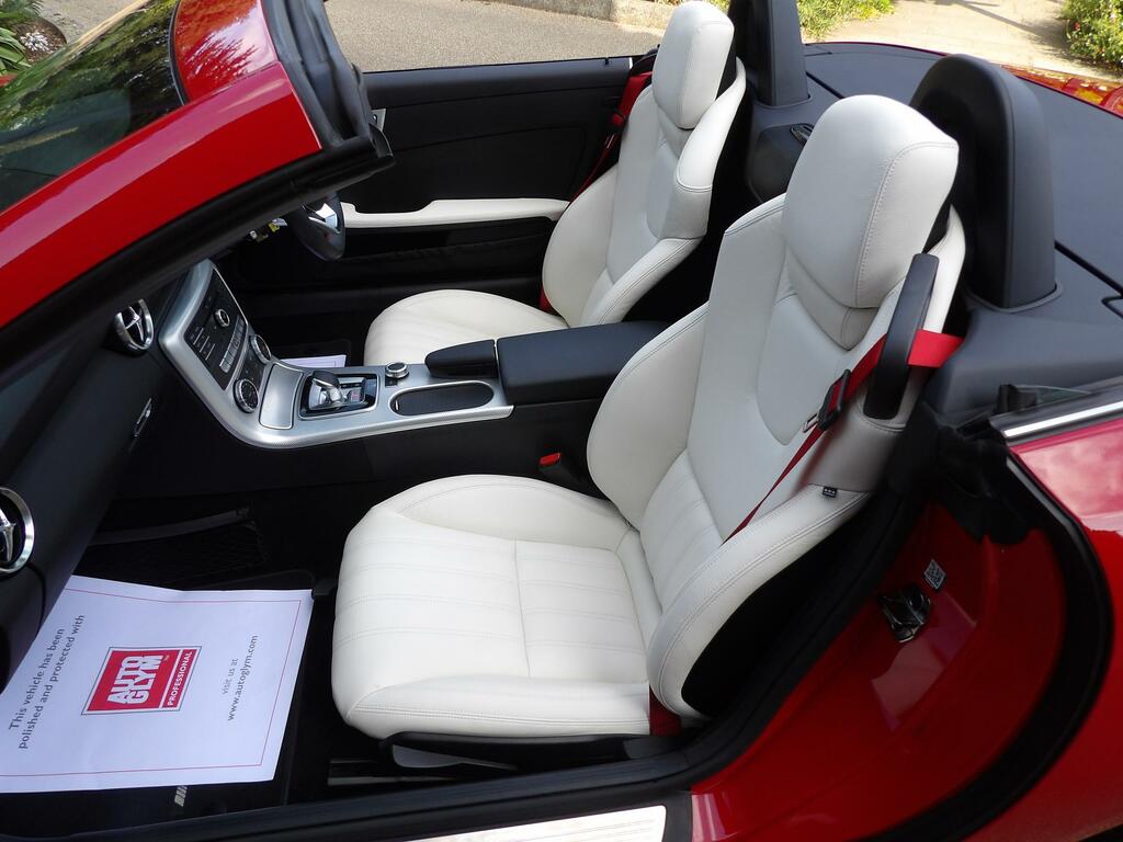 Mercedes-Benz SLC 2.0 Slc300 Amg Line Convertible G-troni Red #4