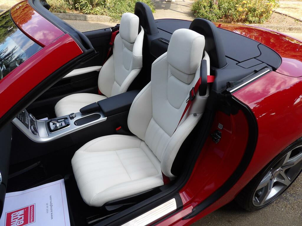 Mercedes-Benz SLC 2.0 Slc300 Amg Line Convertible G-troni Red #3