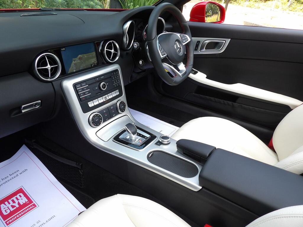 Mercedes-Benz SLC 2.0 Slc300 Amg Line Convertible G-troni Red #6