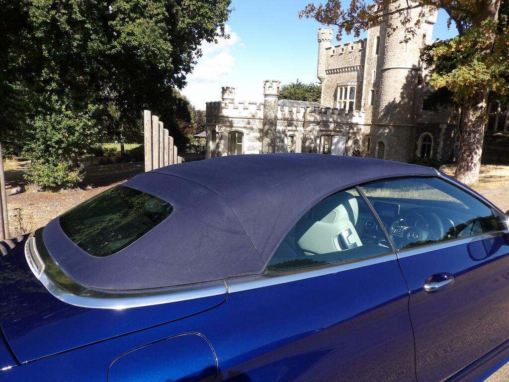 Mercedes-Benz C Class 2.1 C220d Amg Line Cabriolet G-tronic Blue #2