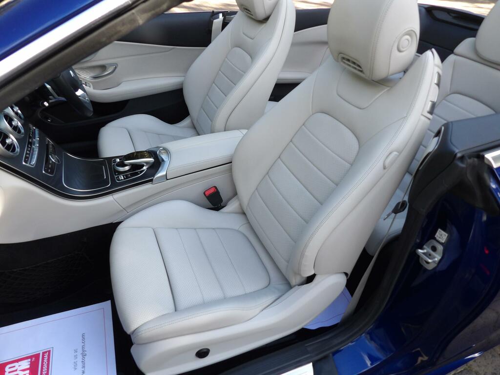 Mercedes-Benz C Class 2.1 C220d Amg Line Cabriolet G-tronic Blue #3