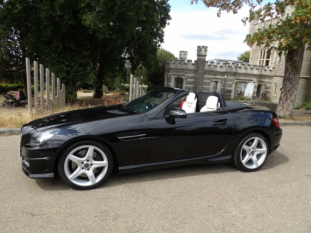 Mercedes-Benz SLK Black #9