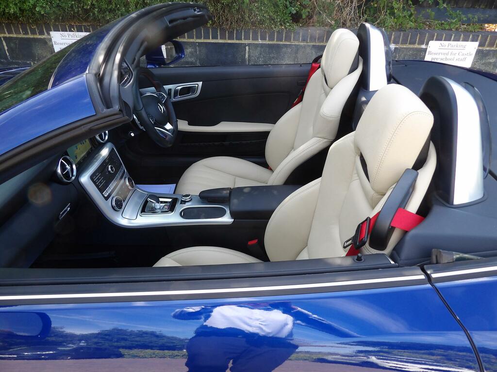 Mercedes-Benz SLC 2.1 Slc250d Amg Line Convertible G-tron Blue #5