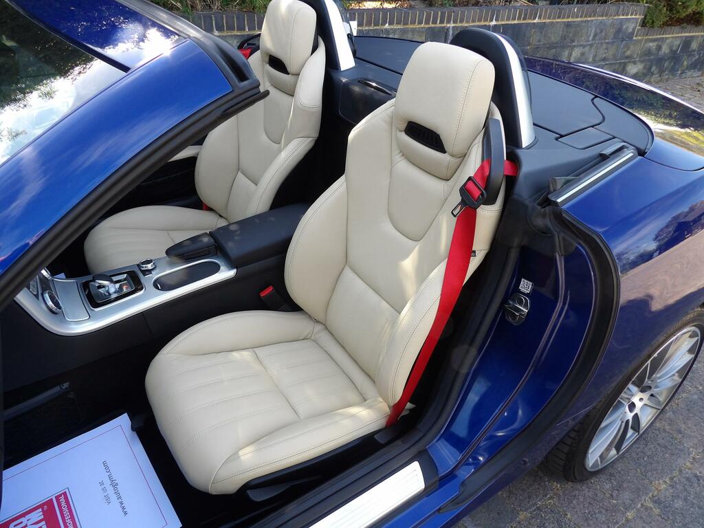 Mercedes-Benz SLC 2.1 Slc250d Amg Line Convertible G-tron Blue #3