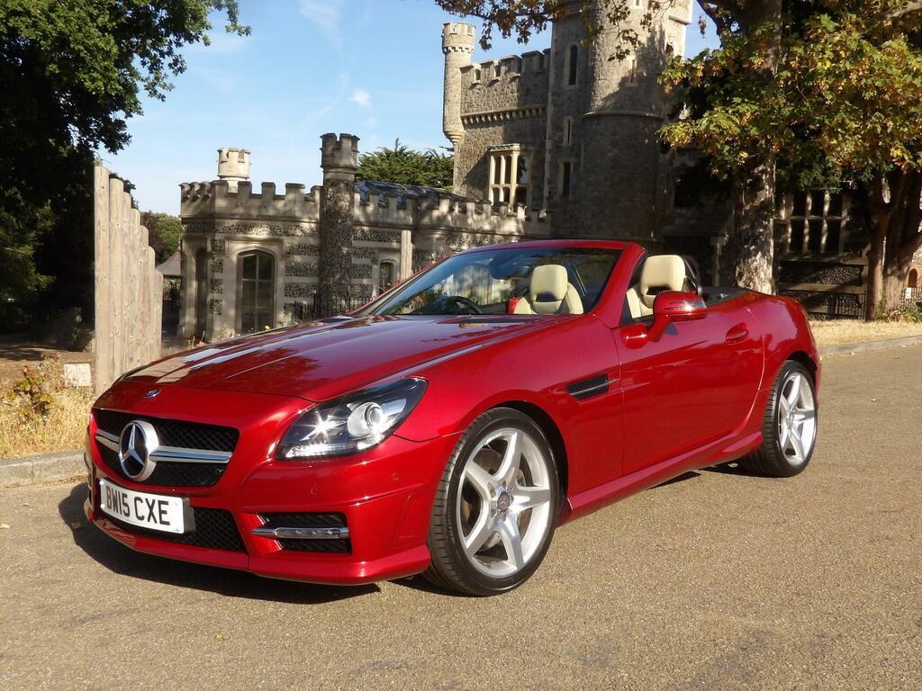 Mercedes-Benz SLK 2.1 Slk250d Amg Sport Convertible G-tro Red