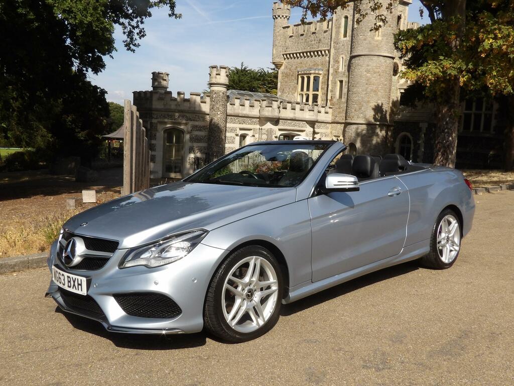 Mercedes-Benz E Class 2.1 E250 Cdi Amg Sport Cabriolet G-tron Silver