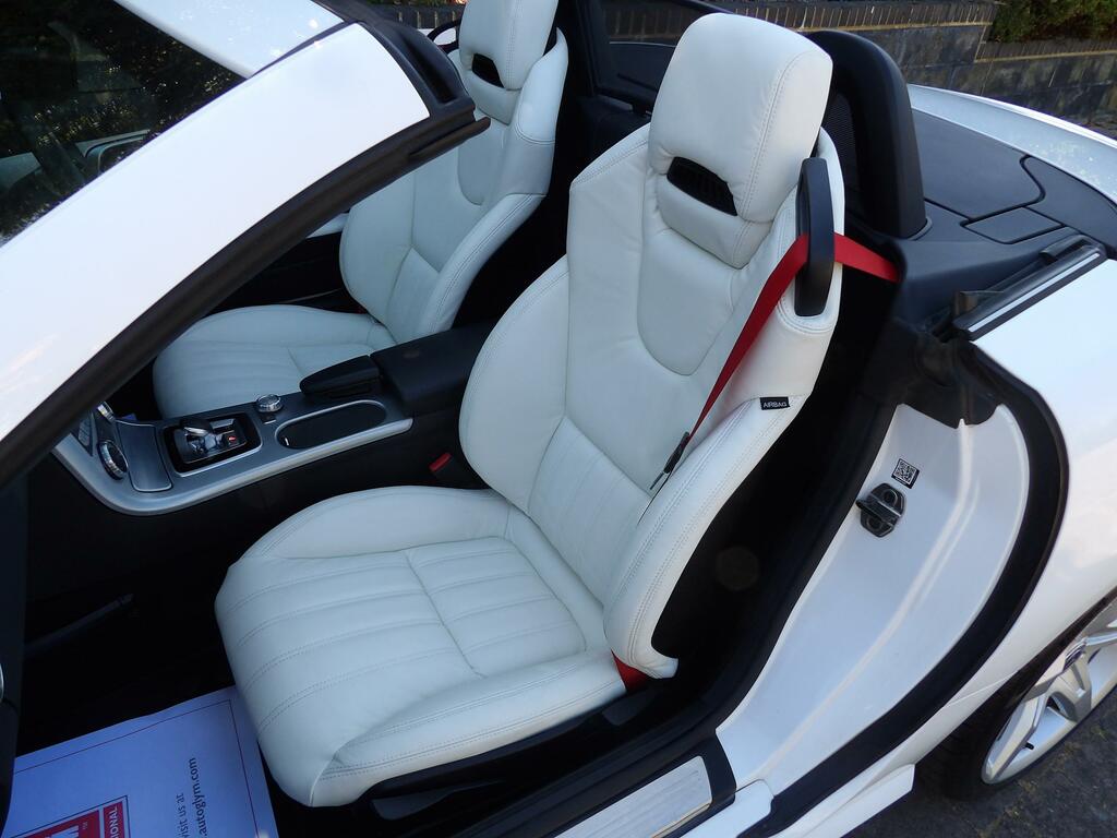 Mercedes-Benz SLK 2.0 Slk200 Amg Sport Convertible G-tron White #3