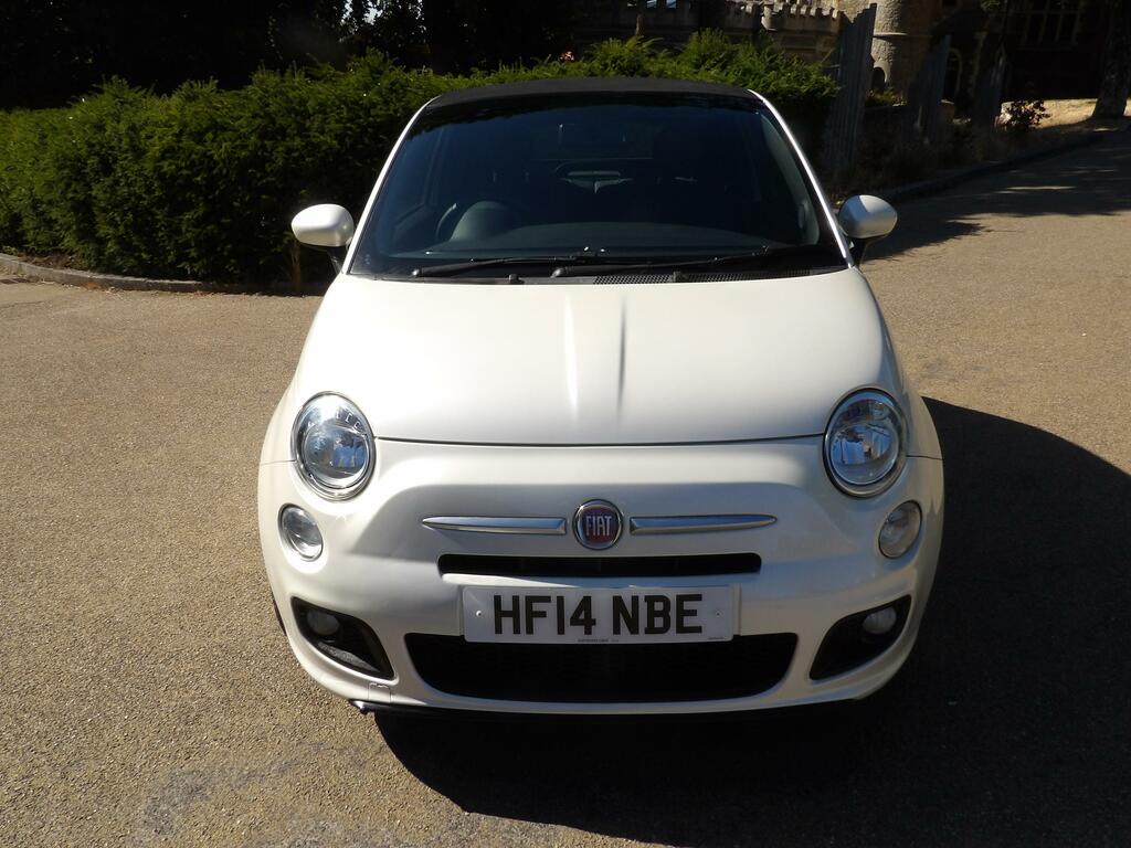 Fiat 500C 1.2 S Convertible Euro 6 Ss White #4