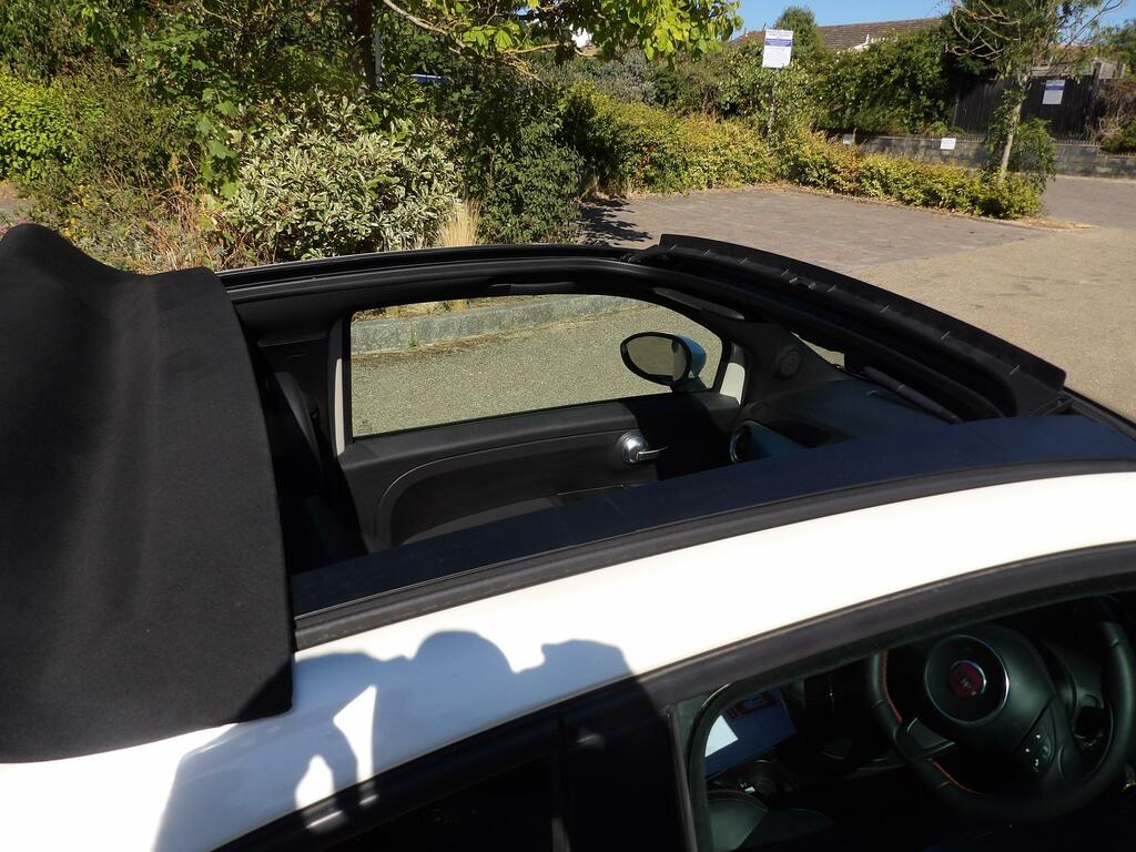 Fiat 500C 1.2 S Convertible Euro 6 Ss White #6