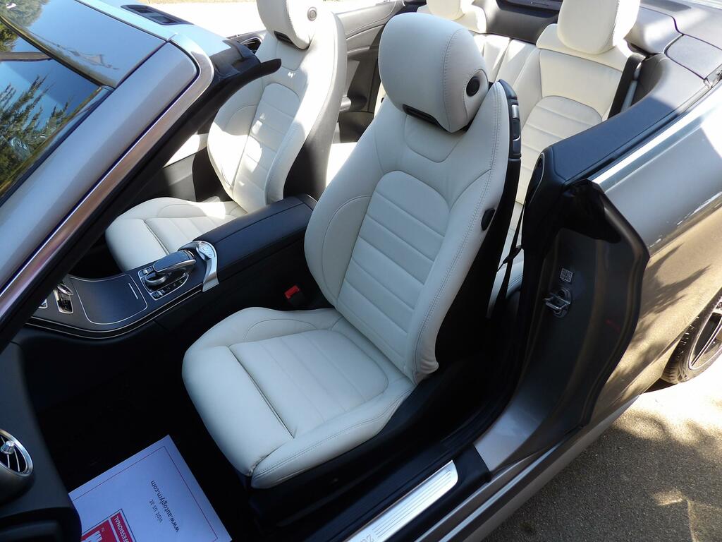 Mercedes-Benz C Class 2.0 C220d Amg Line Premium Cabriolet Silver #3