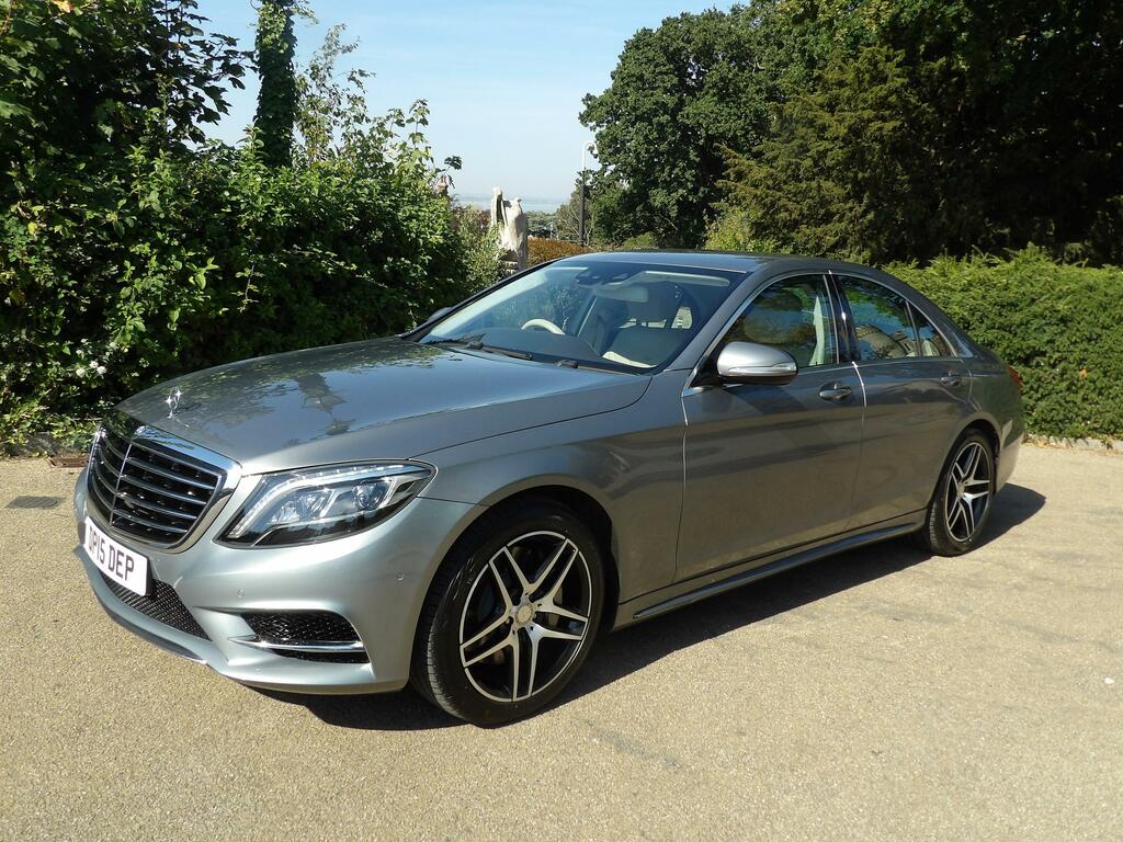Mercedes-Benz S Class 3.0 S350l V6 Bluetec Amg Line G-tronic Euro 6 S Silver #13
