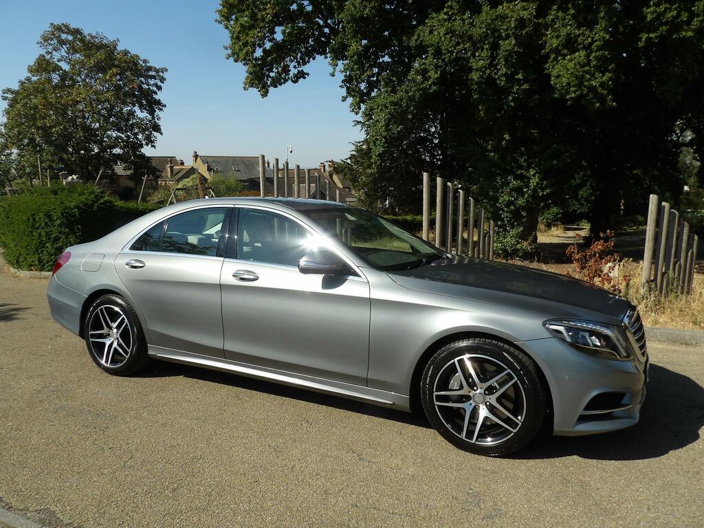 Mercedes-Benz S Class 3.0 S350l V6 Bluetec Amg Line G-tronic Euro 6 S Silver #18