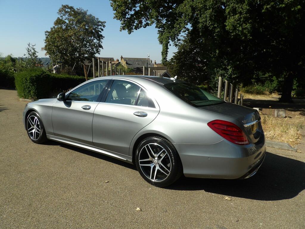 Mercedes-Benz S Class 3.0 S350l V6 Bluetec Amg Line G-tronic Euro 6 S Silver #10