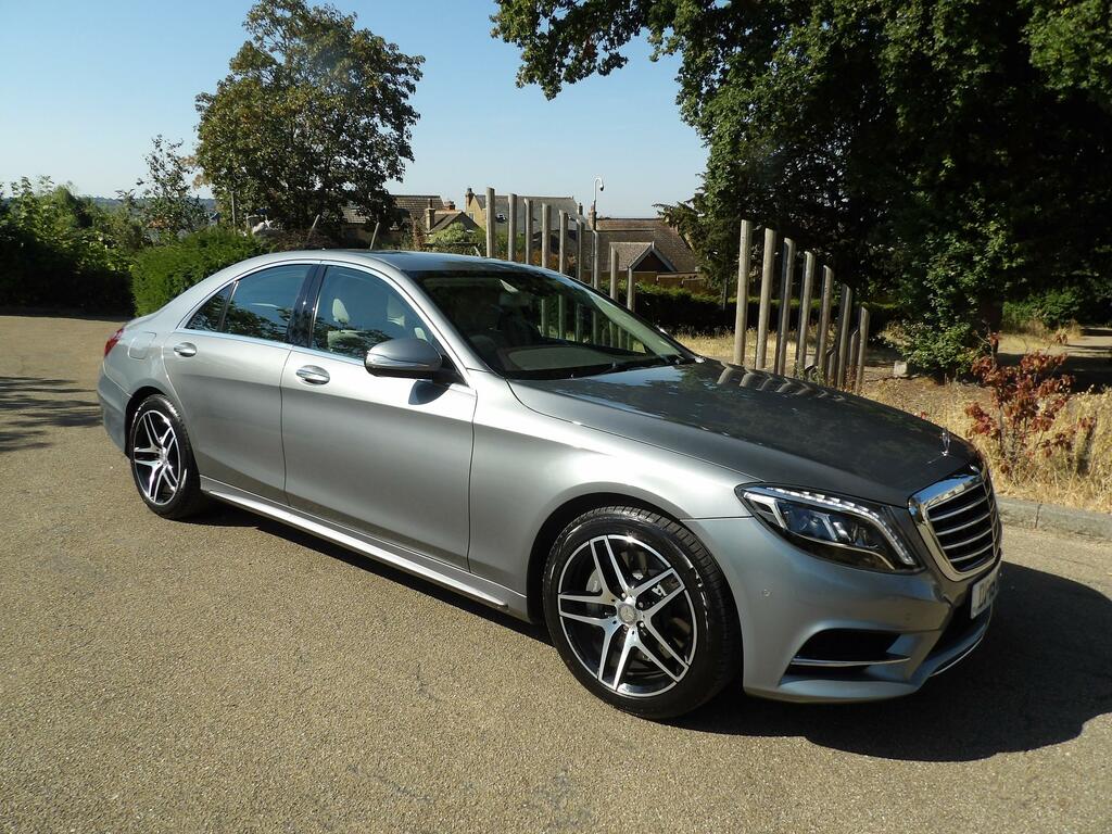 Mercedes-Benz S Class 3.0 S350l V6 Bluetec Amg Line G-tronic Euro 6 S Silver #19