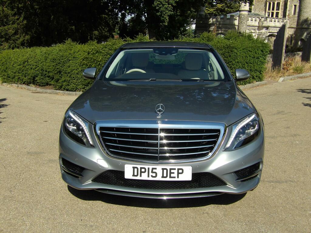 Mercedes-Benz S Class 3.0 S350l V6 Bluetec Amg Line G-tronic Euro 6 S Silver #12