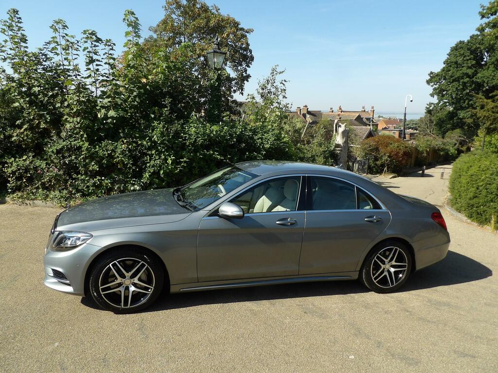 Mercedes-Benz S Class 3.0 S350l V6 Bluetec Amg Line G-tronic Euro 6 S Silver #15