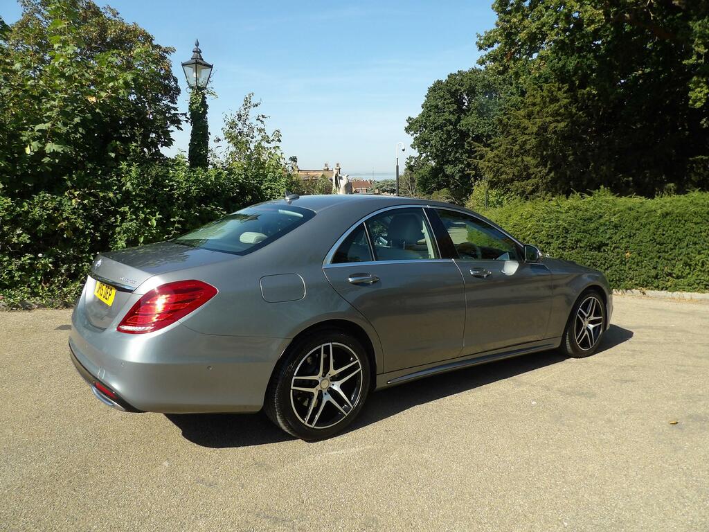 Mercedes-Benz S Class 3.0 S350l V6 Bluetec Amg Line G-tronic Euro 6 S Silver #17