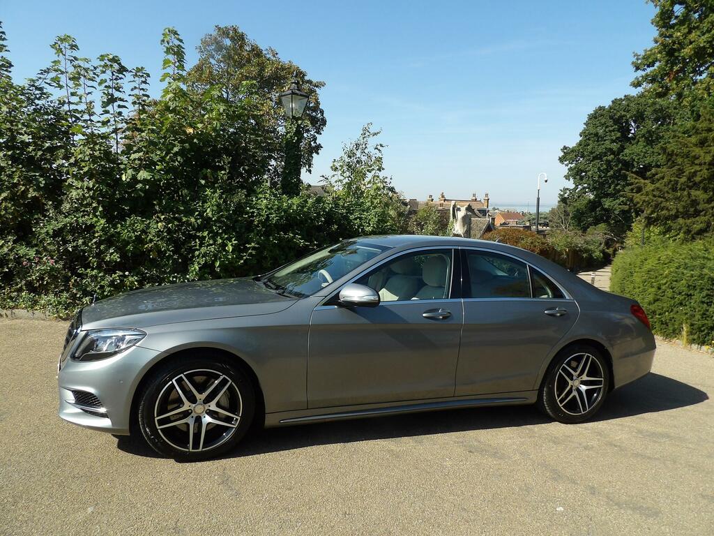 Mercedes-Benz S Class 3.0 S350l V6 Bluetec Amg Line G-tronic Euro 6 S Silver #14