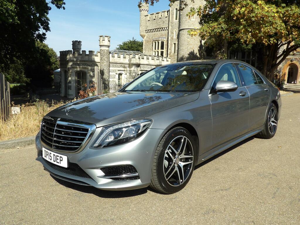 Mercedes-Benz S Class 3.0 S350 V6 Bluetec Amg Line Saloon G-t Silver