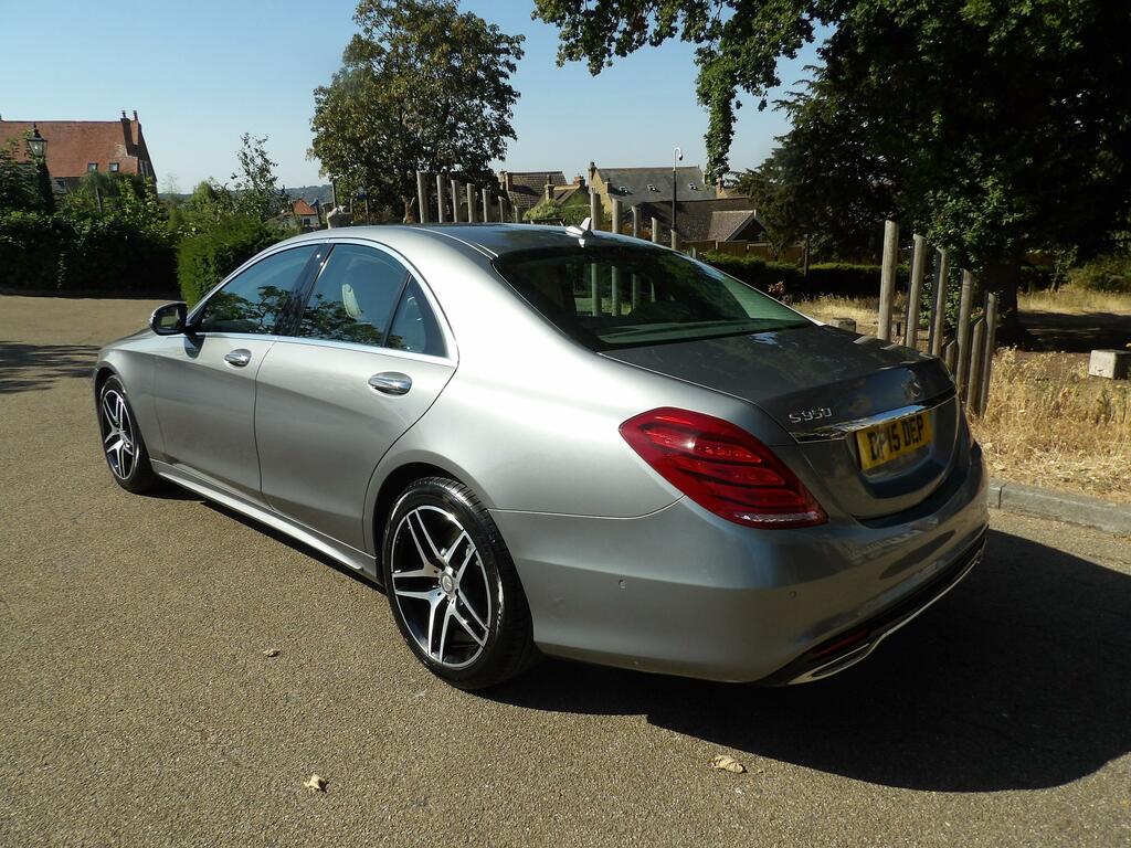 Mercedes-Benz S Class 3.0 S350l V6 Bluetec Amg Line G-tronic Euro 6 S Silver #11