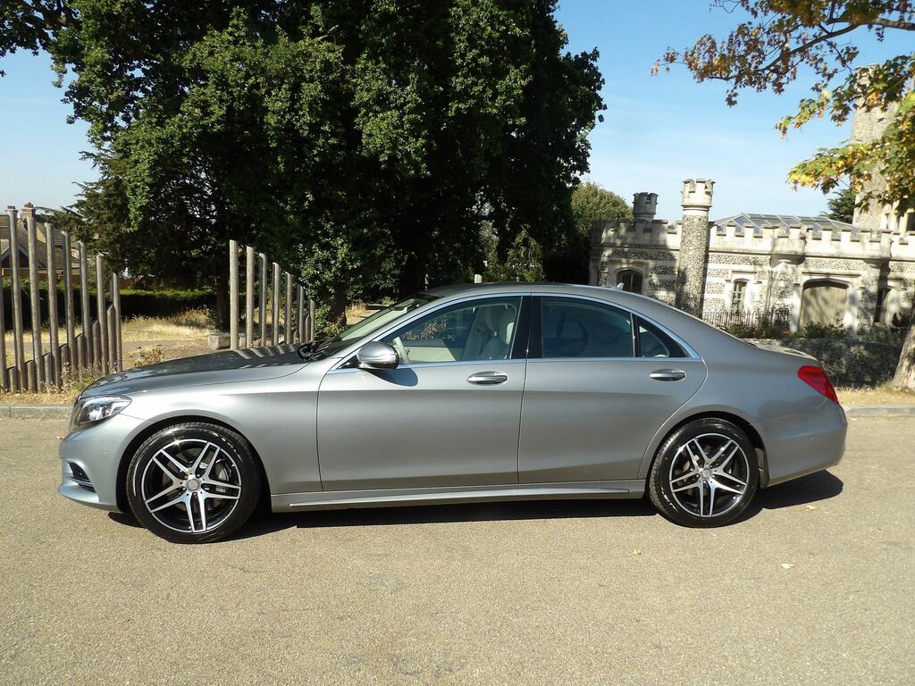 Mercedes-Benz S Class 3.0 S350l V6 Bluetec Amg Line G-tronic Euro 6 S Silver #9