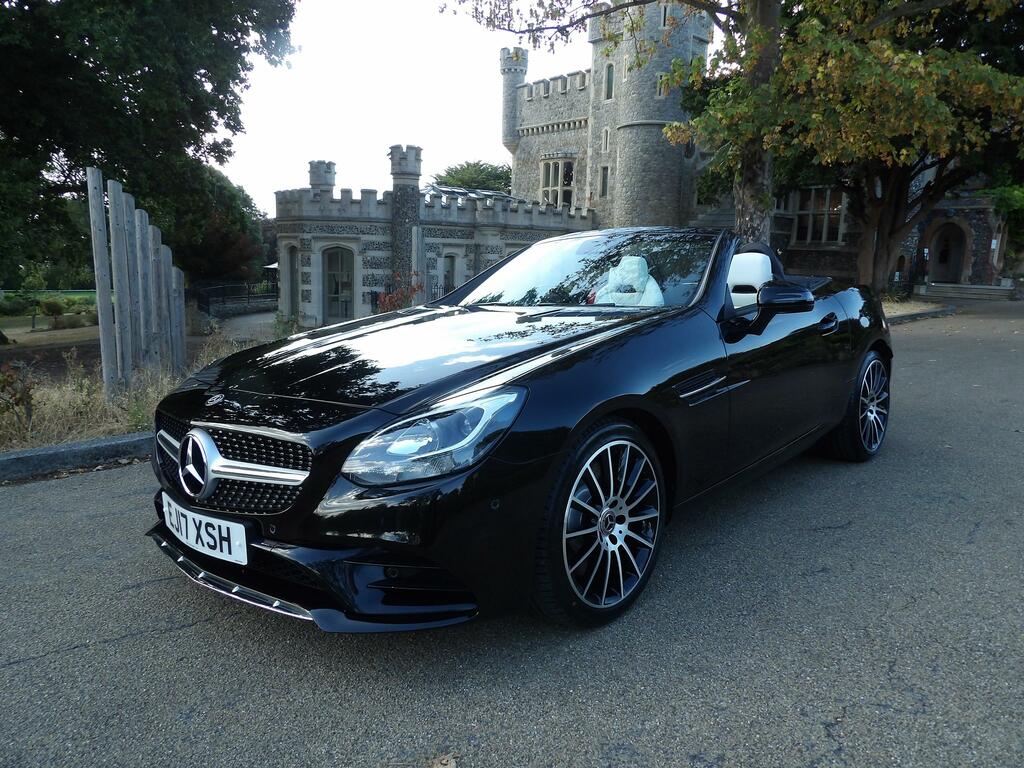 Mercedes-Benz SLC 2.0 Slc200 Amg Line Convertible G-troni Black
