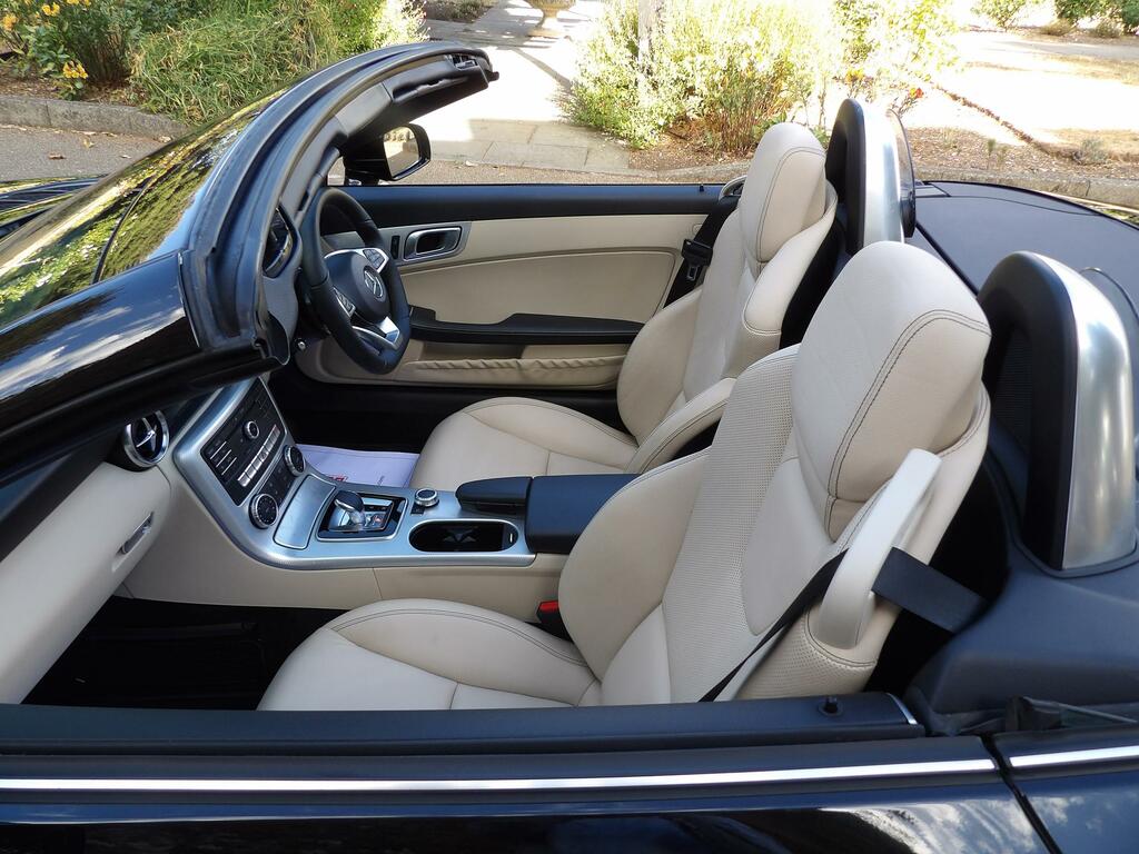 Mercedes-Benz SLC 2.0 Slc200 Sport Convertible G-tronic E Black #6