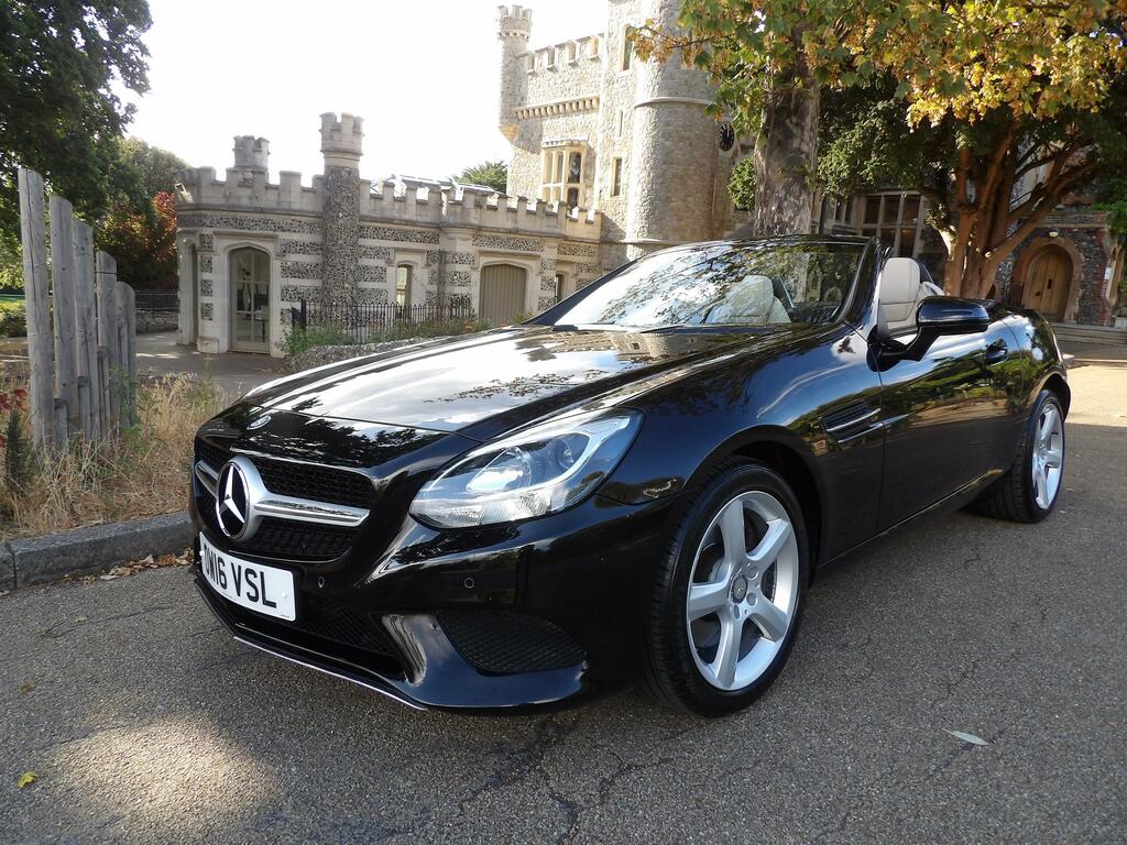 Mercedes-Benz SLC 2.0 Slc200 Sport Convertible G-tronic E Black