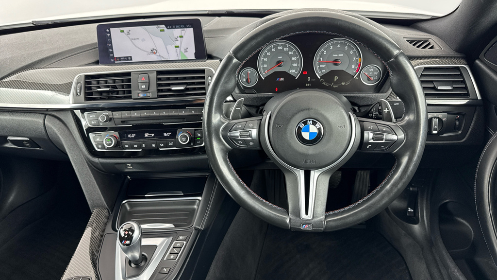 BMW M4 M4 Coupe Competition Package White #5