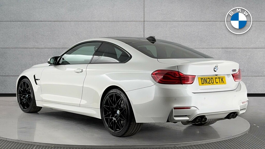 BMW M4 M4 Coupe Competition Package White #2