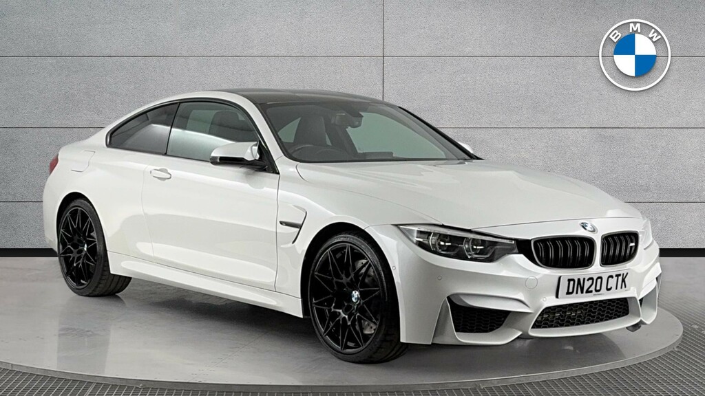 BMW M4 M4 Coupe Competition Package White