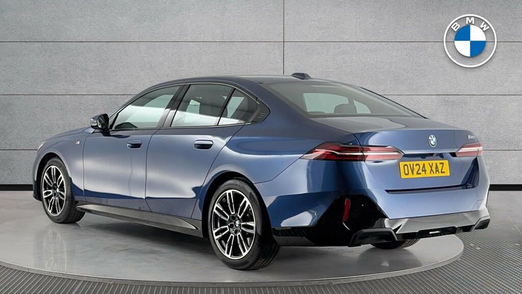 BMW 5 Series 2.0 520D Mht M Sport Touring Hybrid Ste Grey #2