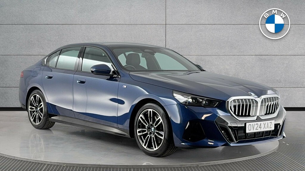 BMW 5 Series 2.0 520D Mht M Sport Touring Hybrid Ste Grey #1