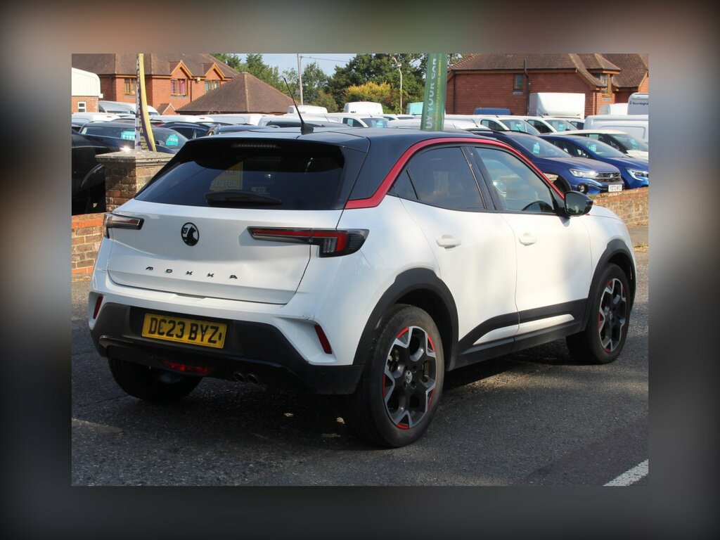 Vauxhall Mokka 1.2 Turbo Gs Suv Euro 6 Ss 1 DC23BYZ White #4