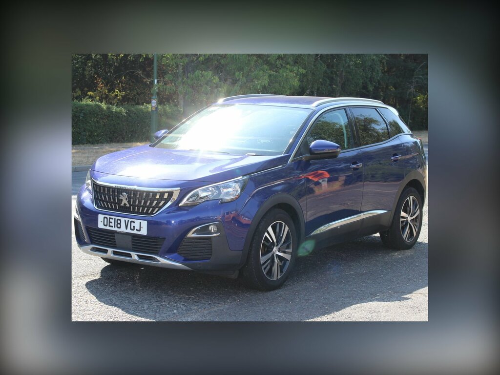 Peugeot 3008 1.5 Bluehdi Allure Suv Eat Euro 6 Ss Blue