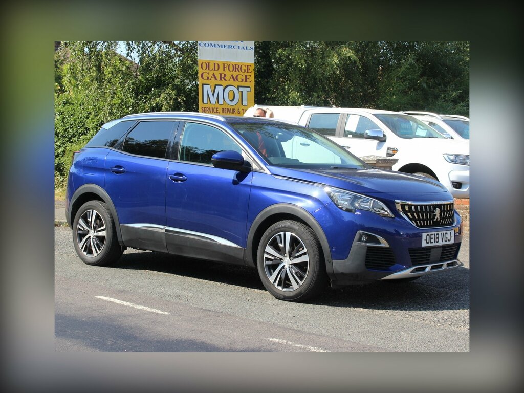 Peugeot 3008 1.5 Bluehdi Allure Suv Eat Euro 6 Ss OE18VGJ Blue #3