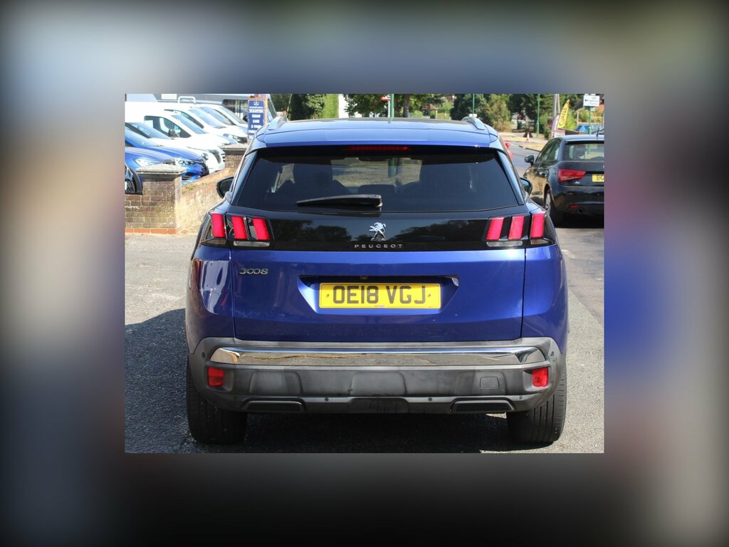 Peugeot 3008 1.5 Bluehdi Allure Suv Eat Euro 6 Ss OE18VGJ Blue #6