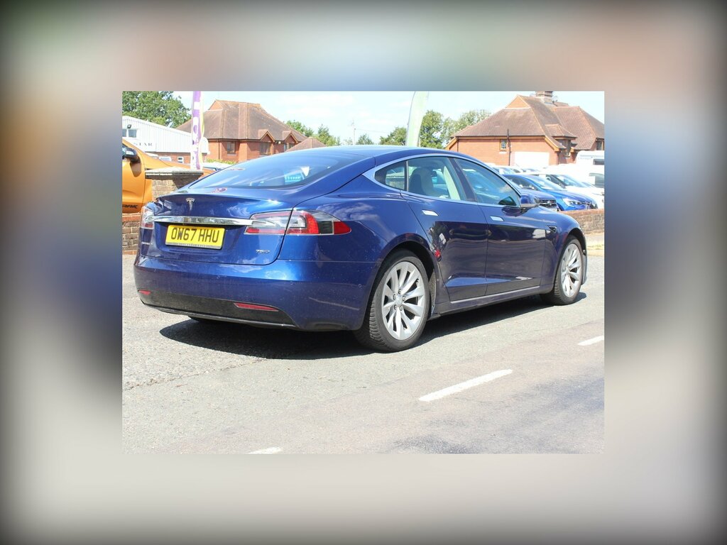 Tesla Model S 75D Dual Motor Hatchback 4Wd Blue