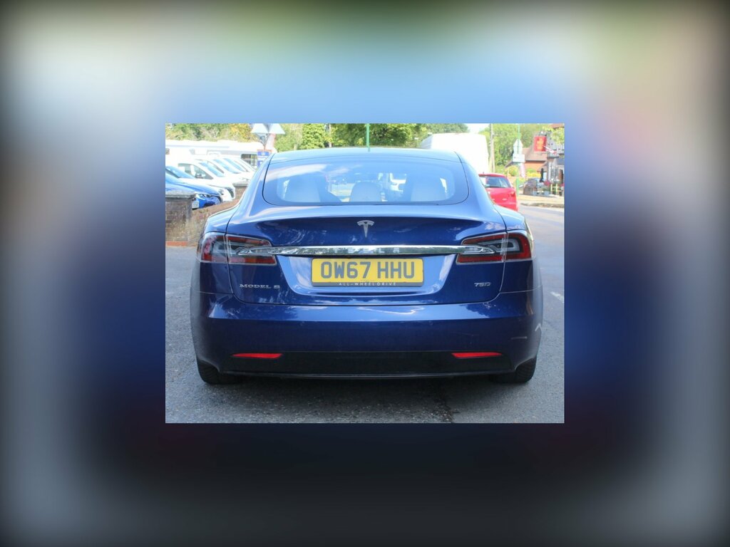 Tesla Model S 75D Dual Motor Hatchback 4Wd OW67HHU Blue #5