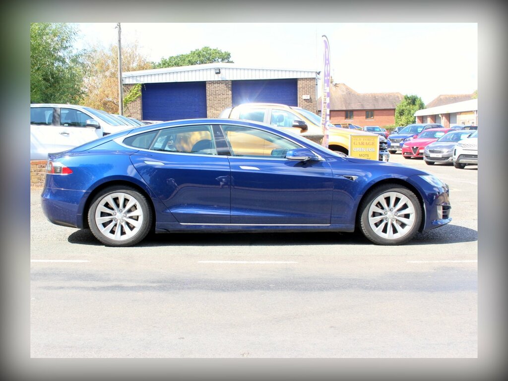 Tesla Model S 75D Dual Motor Hatchback 4Wd OW67HHU Blue #6