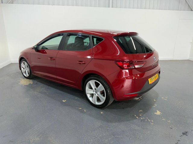 Seat Leon 2.0 Tdi Cr Fr Hatchback Euro 5 Red #4
