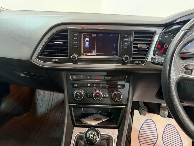 Seat Leon 2014 1.6 Tdi Cr Se Sport Tourer Dsg Eur White #15