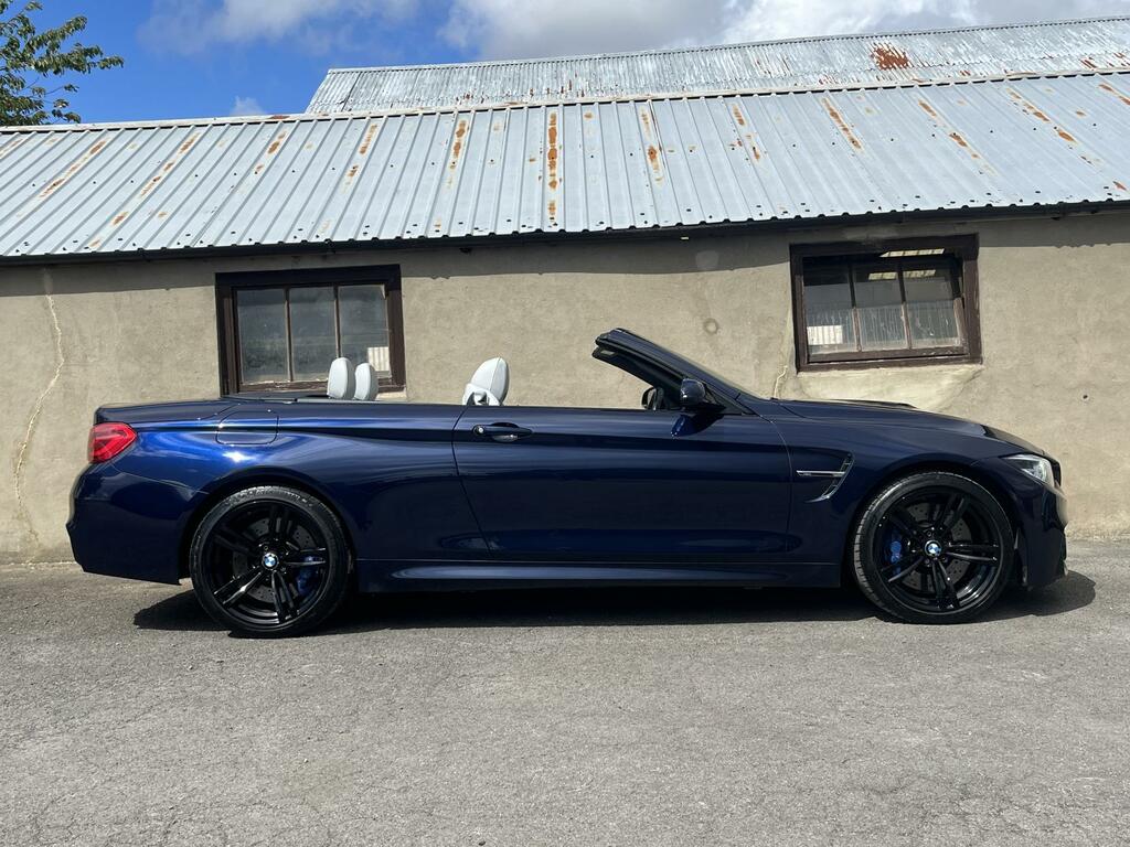 BMW M4 Convertible 2017 - 2020 Blue #3