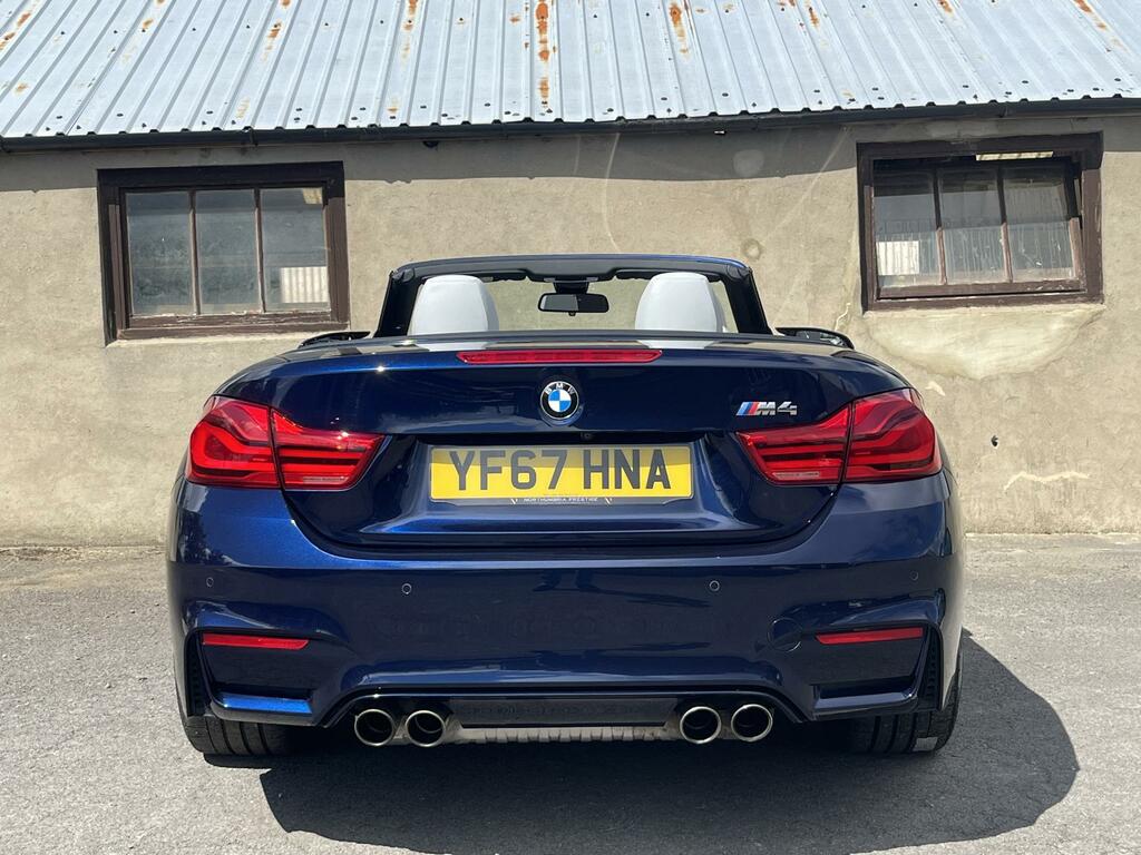 BMW M4 Convertible 2017 - 2020 Blue #4